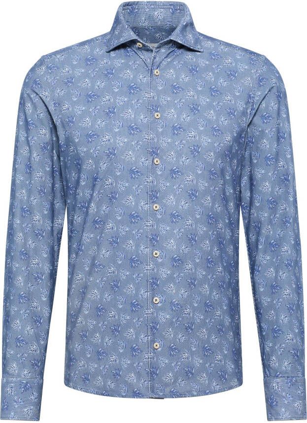 Eterna Overhemd met lange mouwen Slim fit