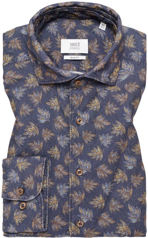 Eterna Overhemd met lange mouwen Slim fit