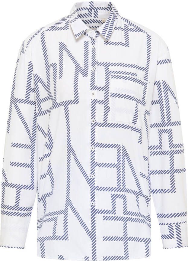 Eterna Overhemdblouse Oversized fit