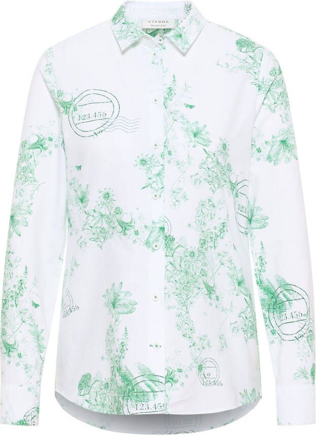 Eterna Overhemdblouse Regular fit