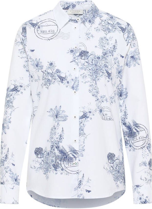 Eterna Overhemdblouse Regular fit