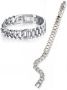 Firetti Edelstalen armband Sieraad cadeau armband panzerketting gecombineerd verstelbaar - Thumbnail 2