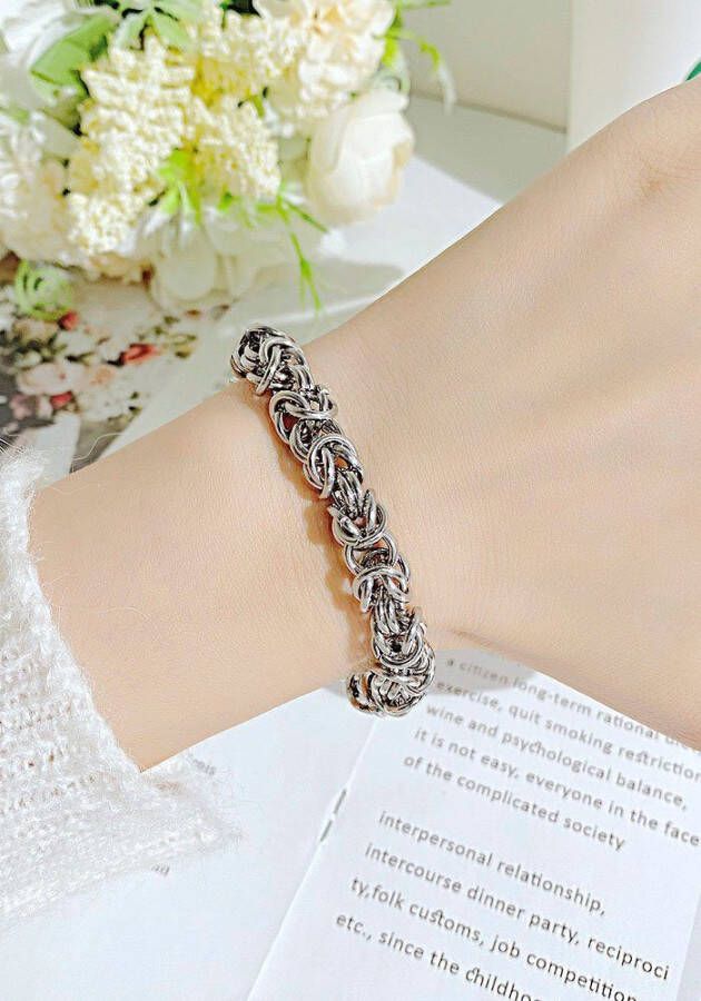 Firetti Edelstalen armband Sieraad cadeau armband koningsketting