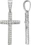 Firetti Kettinghanger Sieraad cadeau zilverkleur 925 halssieraad hanger kruis - Thumbnail 2