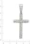 Firetti Kettinghanger Sieraad cadeau zilverkleur 925 halssieraad hanger kruis - Thumbnail 3