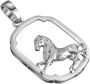 Firetti Kettinghanger Sieraad cadeau zilver 925 halssieraad hanger paard - Thumbnail 2
