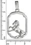 Firetti Kettinghanger Sieraad cadeau zilver 925 halssieraad hanger paard - Thumbnail 3