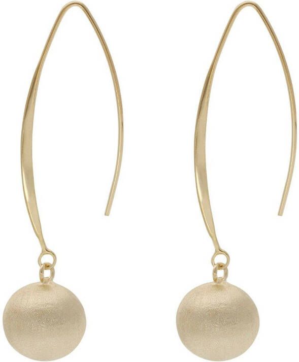 Firetti Paar oorhangers Sieraad cadeau zilver 925 oorbellen oorhaken bol