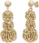 Firetti Oorstekers Sieraad cadeau Goud 585 oorbellen koningsketting - Thumbnail 2