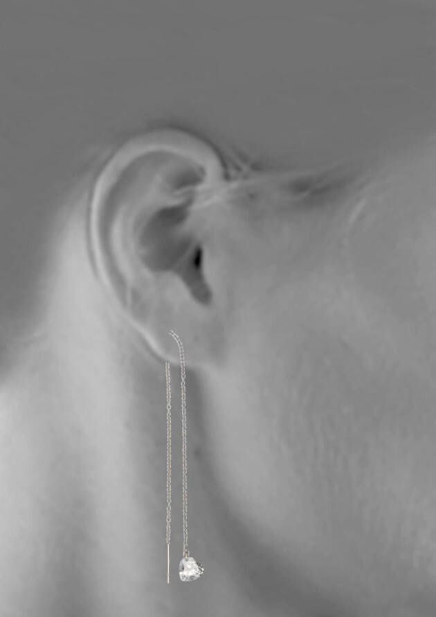 Firetti Paar oorhangers met zirkoon (synthetisch)