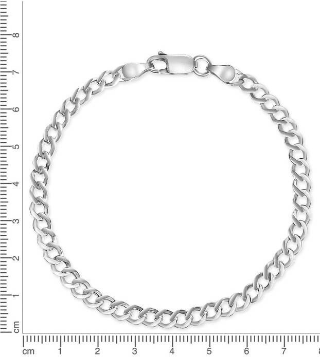 Firetti Armband Sieraad cadeau zilverkleur 925 armband armketting panzerketting