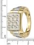 Firetti Ring Sieraad cadeau zilver 925 herenring zilverring zegelring pavé - Thumbnail 2