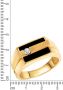 Firetti Ring Sieraad cadeau zilverkleur 925 zilveren ring ringkop vierkant - Thumbnail 2