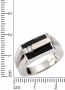 Firetti Ring Sieraad cadeau zilver 925 zilveren ring ringkop vierkant - Thumbnail 2