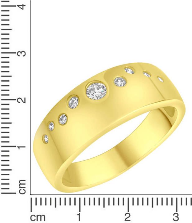Firetti Ring Sieraad cadeau zilver 925 zilveren ring sterrenhemel