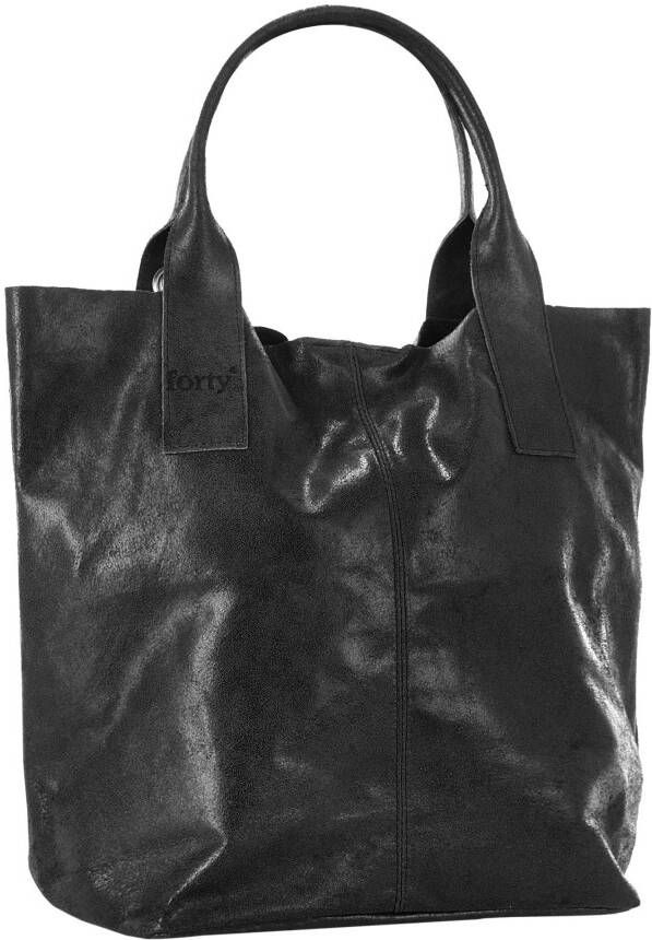 Forty Degrees Shopper echt leer made in italy