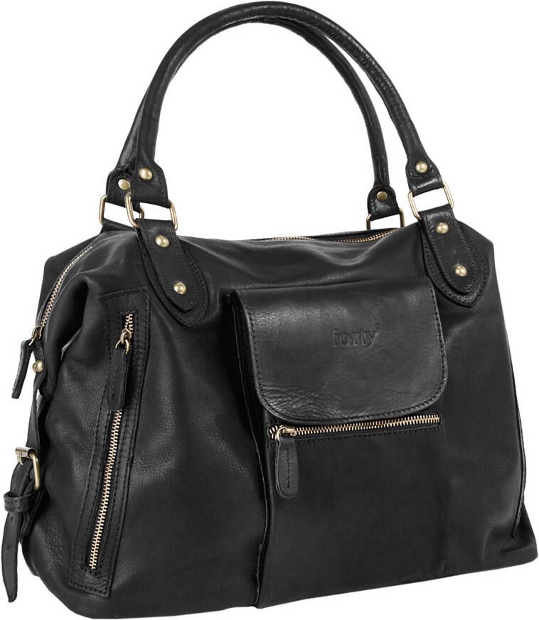 Forty Degrees Shopper echt leer made in italy