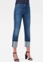 G-Star G Star RAW Straight jeans Noxer Straight met ritszak boven de achterzak achter - Thumbnail 3