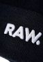 G-Star RAW Effo Raw Long Beanie Donkerblauw Heren - Thumbnail 3