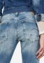 Lichtblauwe G Star Raw Mom Jeans C052 Elto Pure Stretch Denim - Thumbnail 12