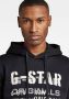 G-Star Hooded sweatshirt Multi layer originals Black Heren - Thumbnail 8