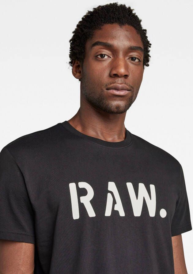 G-Star RAW Shirt met print Stencil RAW T-Shirt