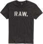G-Star RAW T-shirt Stencil van biologisch katoen black - Thumbnail 7