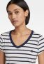 G-Star RAW Shirt met V-hals Eyben Slim Top met kleine -logoprint op borsthoogte - Thumbnail 9