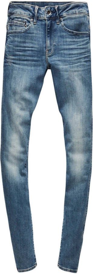 G-Star RAW Skinny fit jeans Midge Zip Mid Skinny met ritszakken achter