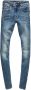 G-Star RAW Skinny fit jeans Midge Zip Mid Skinny met ritszakken achter - Thumbnail 10