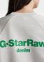 G-Star RAW sweater Staff gr r sw wmn met tekst grijs - Thumbnail 6
