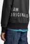 G-Star RAW Multi Graphic Oversized Sweater Zwart Heren - Thumbnail 2