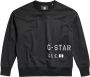 G-Star RAW Multi Graphic Oversized Sweater Zwart Heren - Thumbnail 3