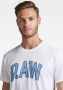 G-Star RAW University Grafisch T-shirt White Heren - Thumbnail 5