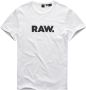 G-Star Heren Organisch Katoenen T-Shirt White Heren - Thumbnail 6