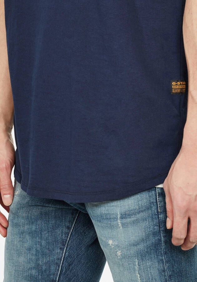 G-Star RAW T-shirt Lash met kleine logo stitching