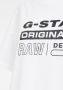 G-Star RAW T-shirt Originals label regular met frontprint - Thumbnail 5
