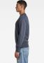 G-Star RAW Gebreide Trui Premium Core Midden blauw Heren - Thumbnail 4