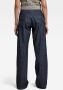 G-Star RAW Stray Ultra High Loose Jeans Donkerblauw Dames - Thumbnail 3