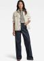 G-Star RAW Stray Ultra High Loose Jeans Donkerblauw Dames - Thumbnail 6