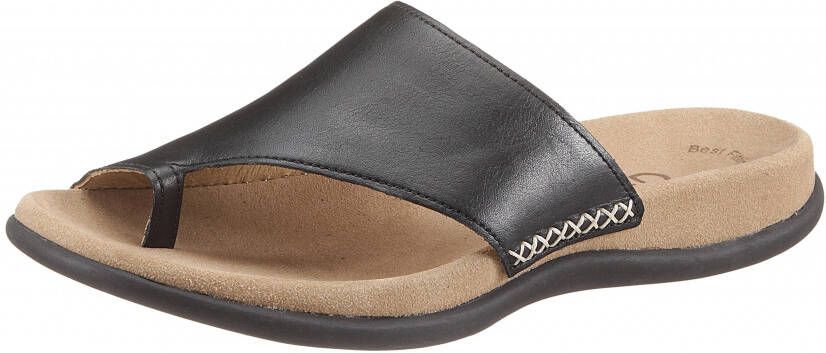 Gabor Teenslippers met contrastkleurig borduursel