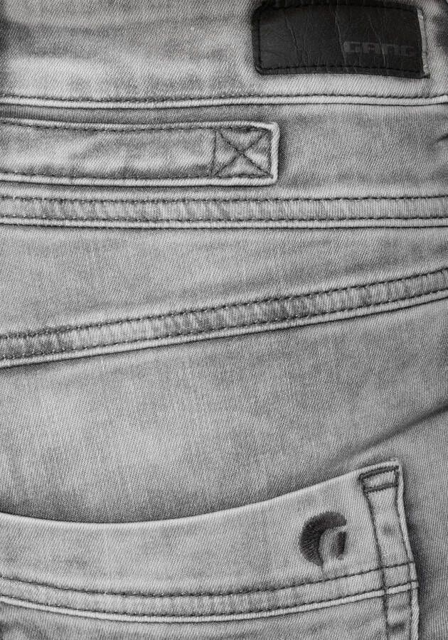 GANG Ankle jeans 94Medina met iets gerafelde rand bij de zoomrand