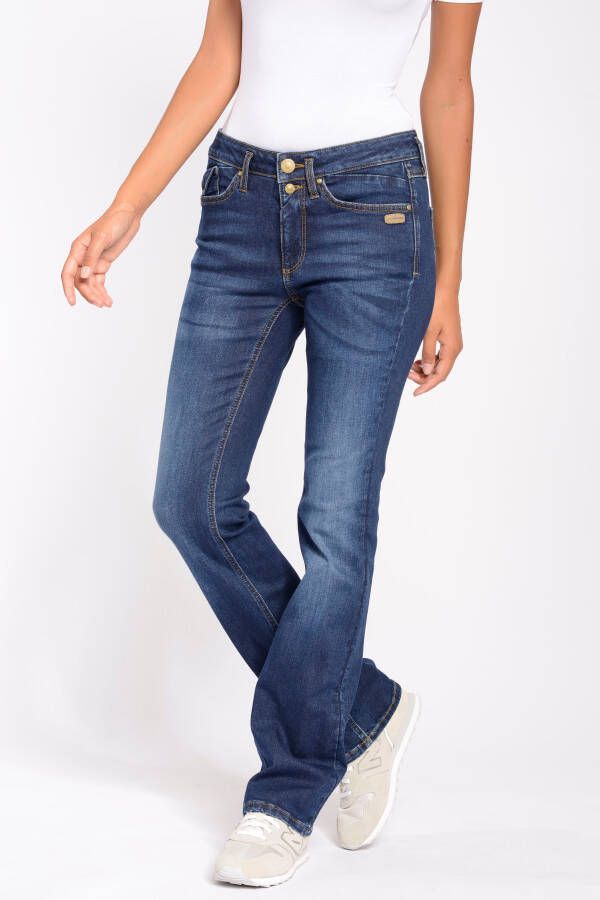 GANG Bootcut jeans 94ELISA LIGHT BOOTCUT uit de eco line met biologisch katoen en stretch