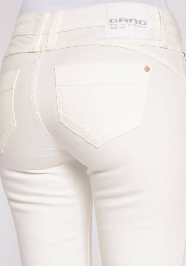 GANG Bootcut jeans 94NIKITA FLARED 5-zakken stijl met rits bij het muntzakje