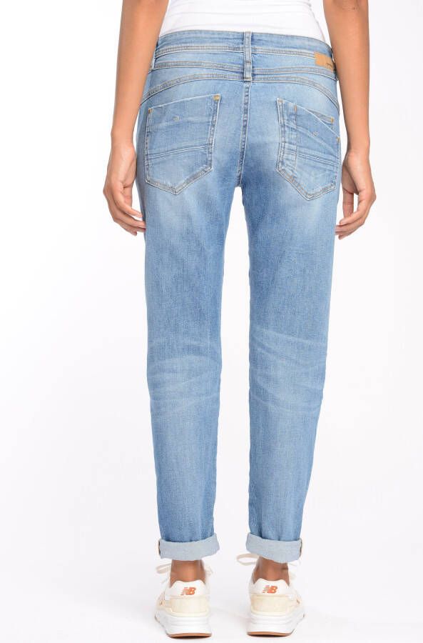 GANG Destroyed jeans 94AMELIE met destroyed-effecten