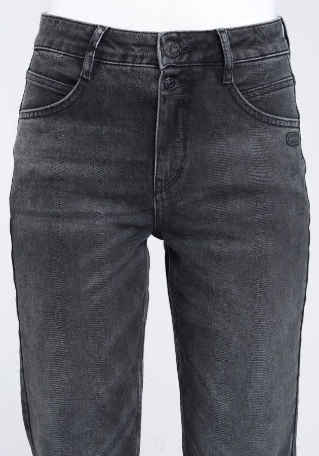 GANG Mom jeans 94ORA 2-knoopssluiting met verkorte pijplengte