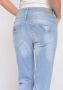 GANG Relax fit jeans 94AMELIE CROPPED met used-effecten - Thumbnail 6