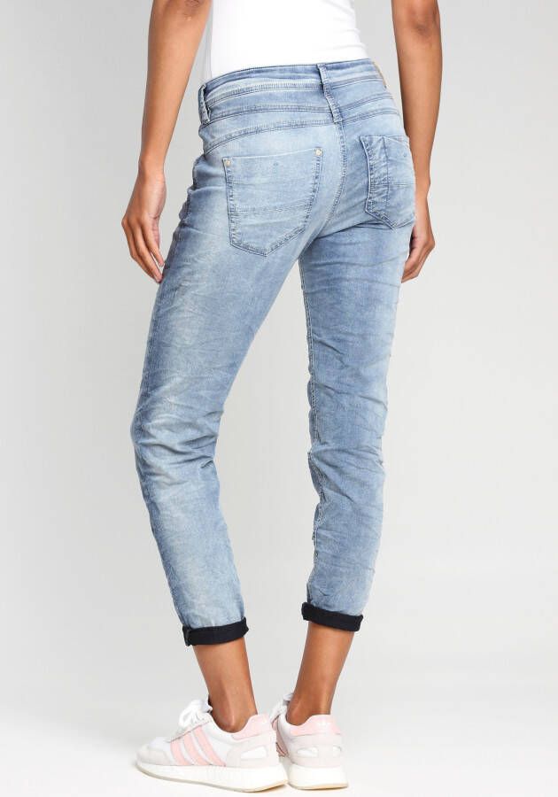 GANG Relax fit jeans 94AMELIE in coole used-wassing