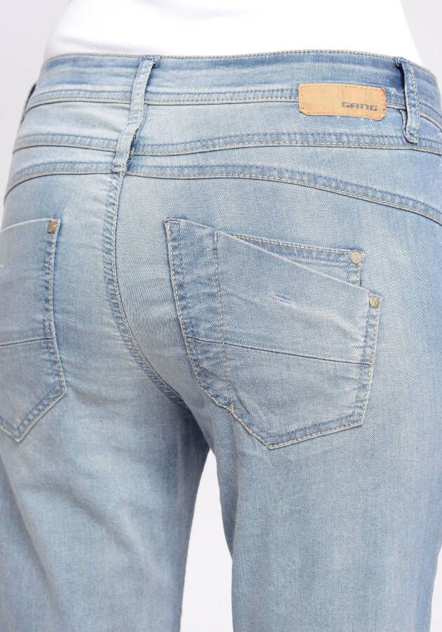 GANG Relax fit jeans 94AMELIE in coole used-wassing