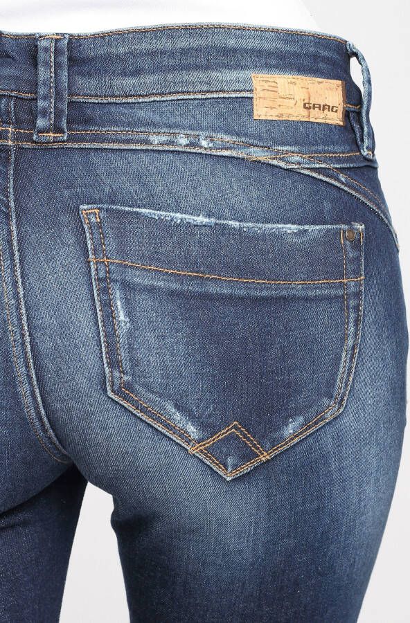 GANG Skinny fit jeans 94NIKITA Wellnessfactor door het stretchaandeel